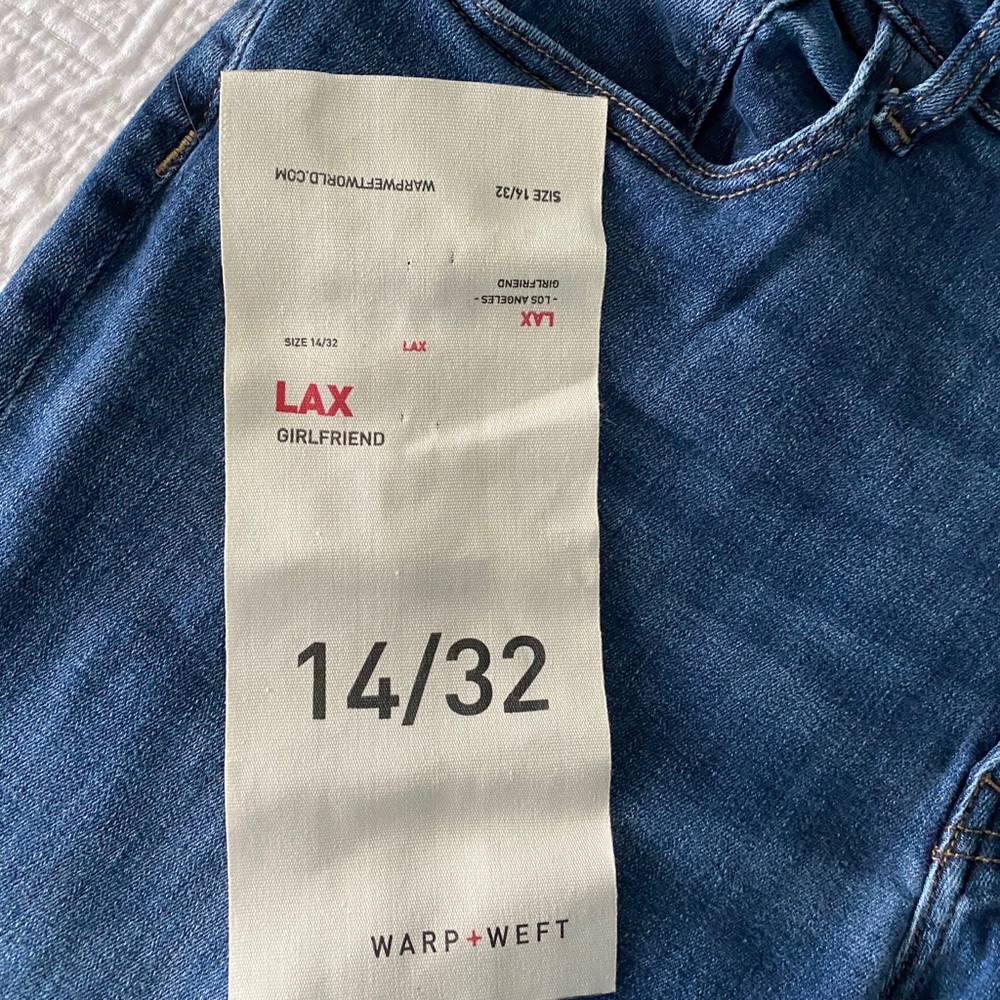 Jeans from Warp + Weft
